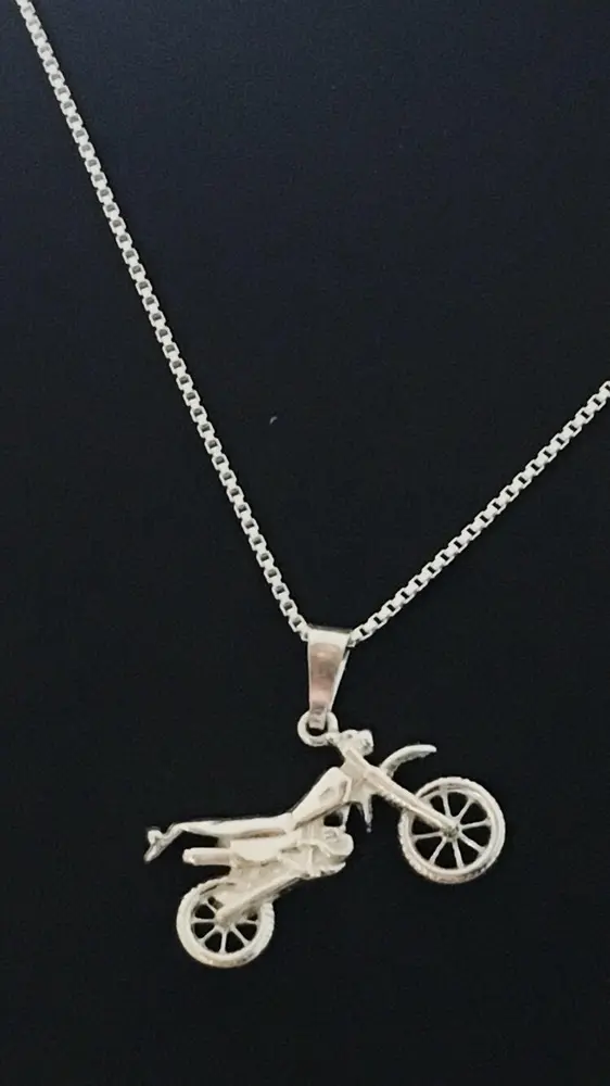 Crossmotorcykel silver 9250507H
