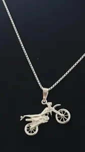 Crossmotorcykel silver 9250507H