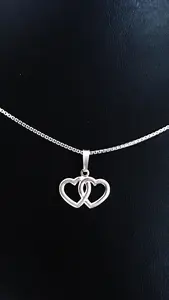 Dubbelhjärta silver 9250542H