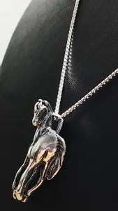 Häst - stor silver 9250559H