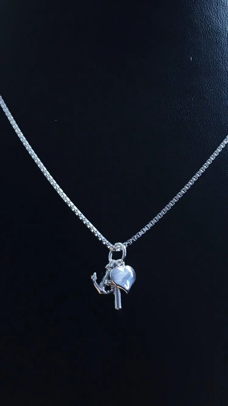 Tro hopp & kärlek silver 9250572H