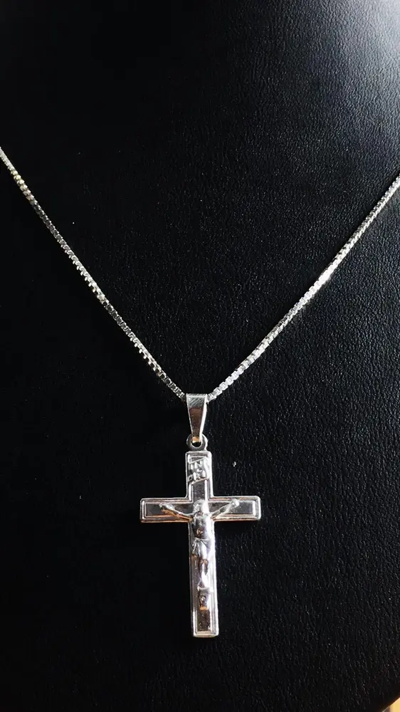 Kors med Jesus silver 9250595H