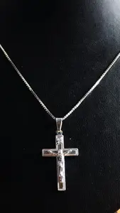 Kors med Jesus silver 9250595H