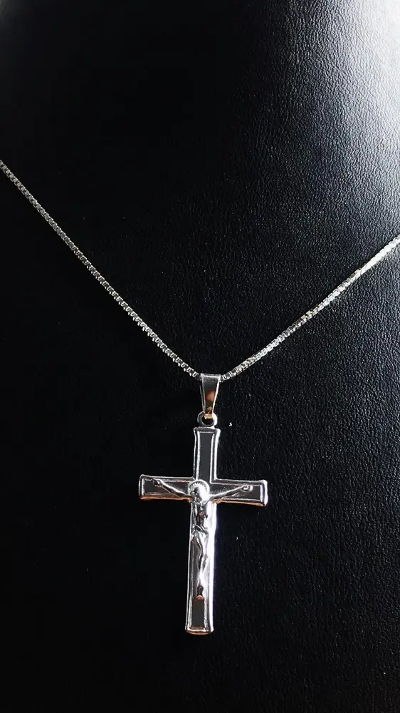 Kors med Jesus silver 9250598H