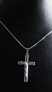Kors med Jesus silver 9250598H