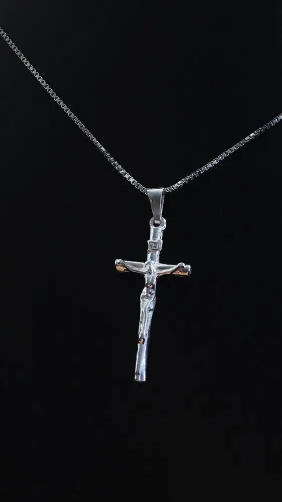 Kors med Jesus silver 9250599H