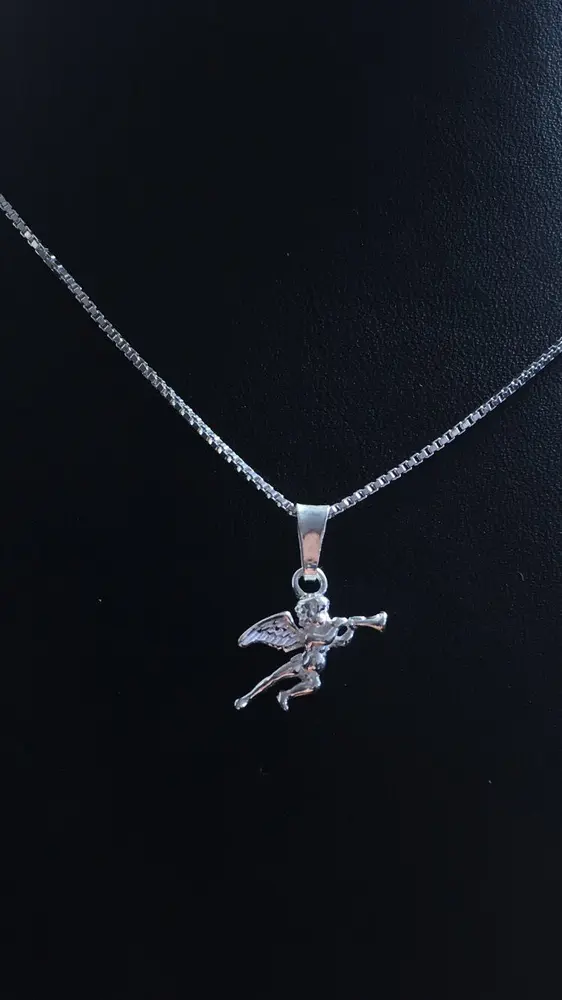 Ängel med trumpet silver 9250745H
