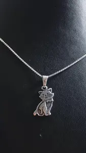 Katt sittande silver 9250889H