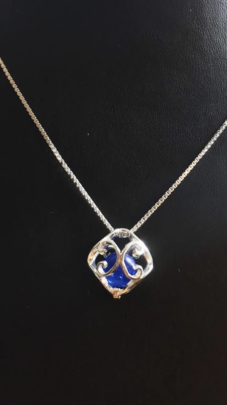 Hänge med blå sten silver 9251175H