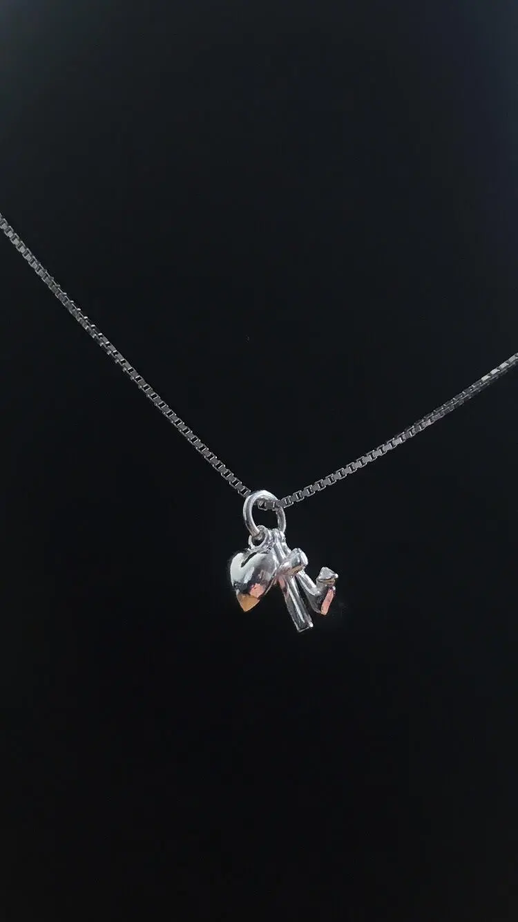 Tro hopp & kärlek silver 9251447H