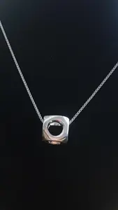Ihålig tärning - liten silver 9251489H