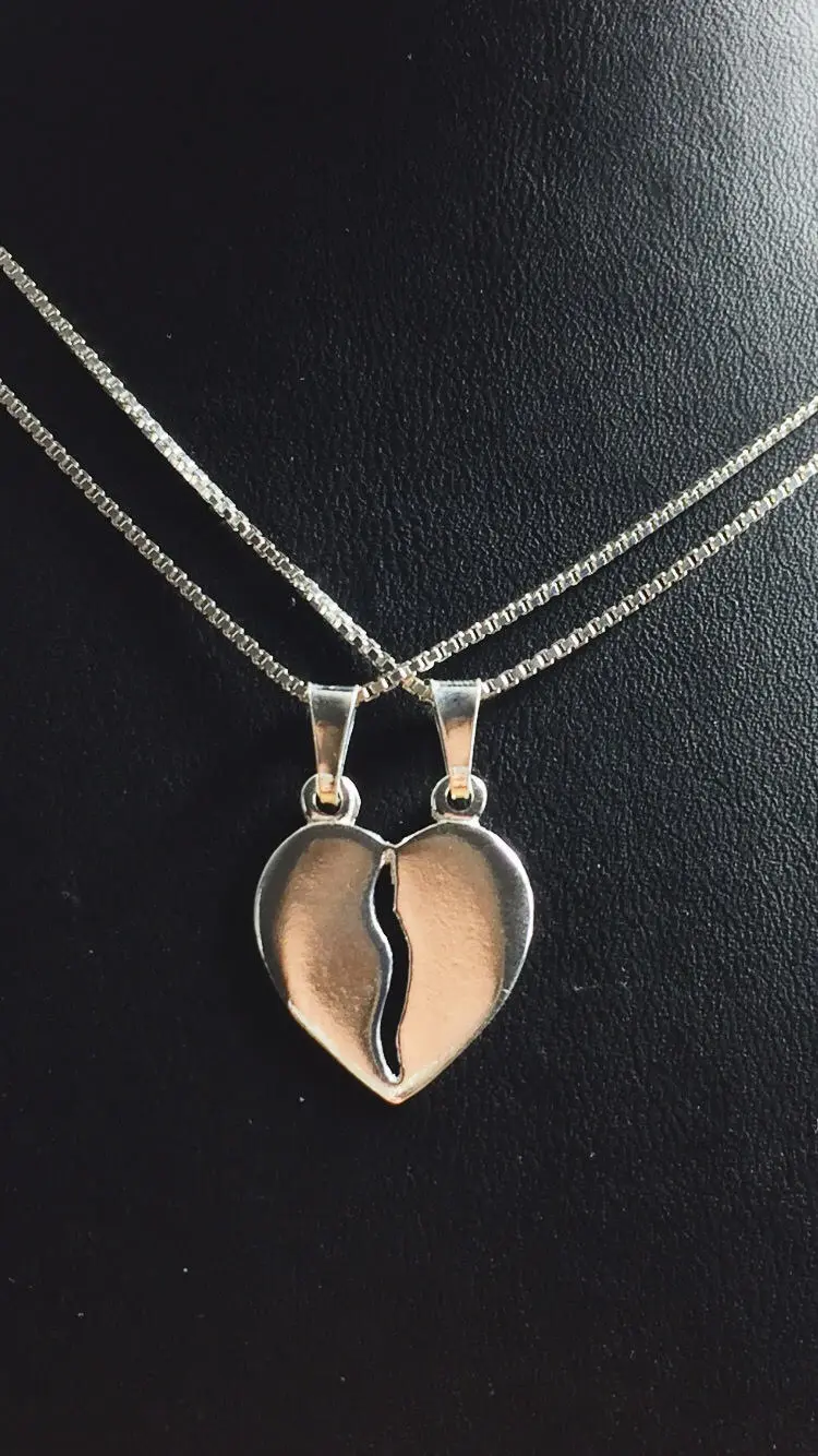 Dela-hjärta silver 9251507H