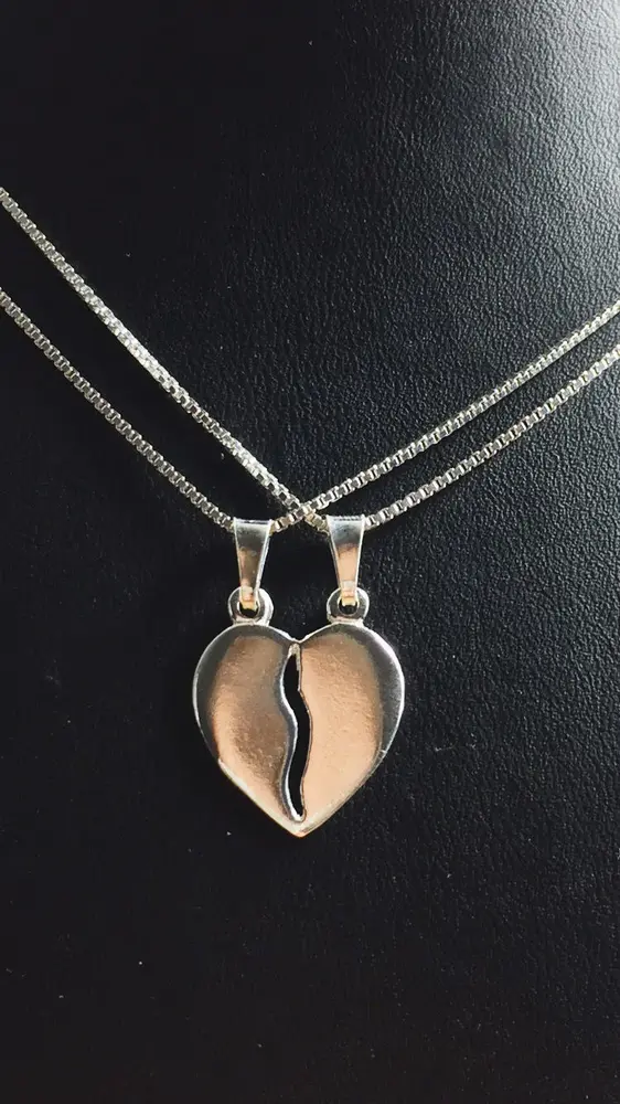 Dela-hjärta silver 9251507H