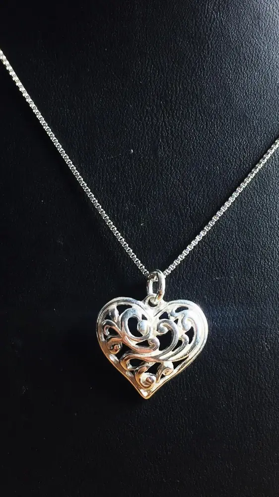 Filigran hjärta silver 9251545H