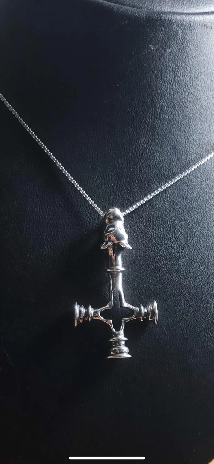 Vargkors oxiderat silver 9251599H