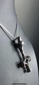Vargkors oxiderat silver 9251599H