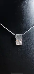 Blank och gropig silver 9251651H