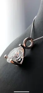 Stort stenhänge silver 9251674H