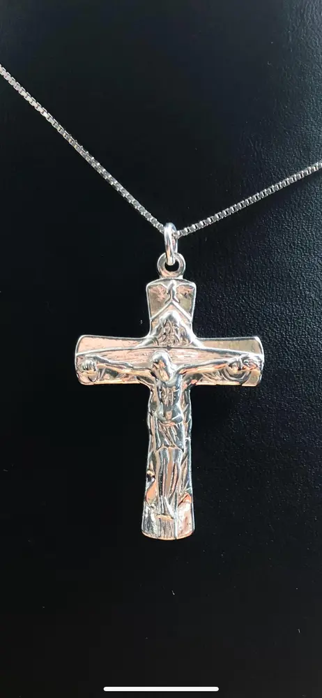 Jesus på korset silver 9251793H