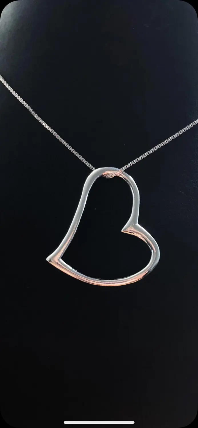 Vändbart hjärta silver 9251830H