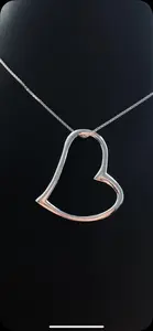 Vändbart hjärta silver 9251830H