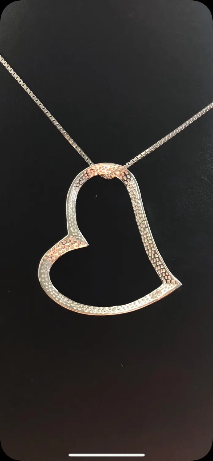 Vändbart hjärta silver 9251830H