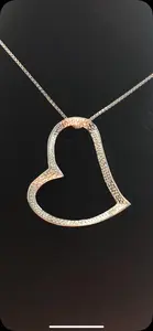 Vändbart hjärta silver 9251830H