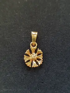 Blåklint hänge liten 18K 