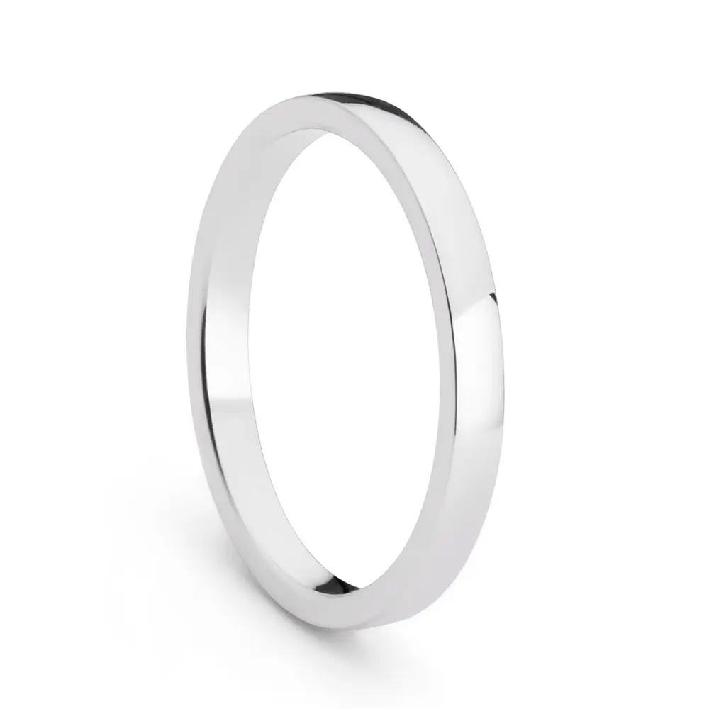 Faith Förlovning 2,5 mm Silver