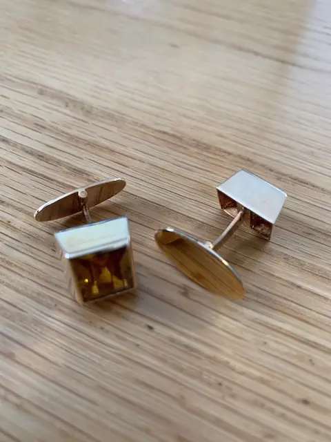 Manschettknappar 12,7gr 18K