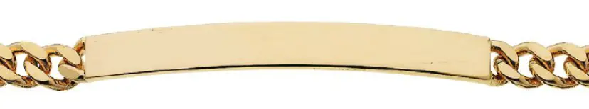 Pansararmband gravyrplatta PGB160