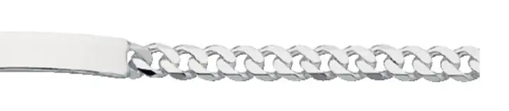 Pansararmband med gravyrplatta 11-PGB120