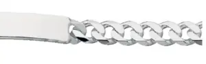 Pansararmband med gravyrplatta 11-PGB180