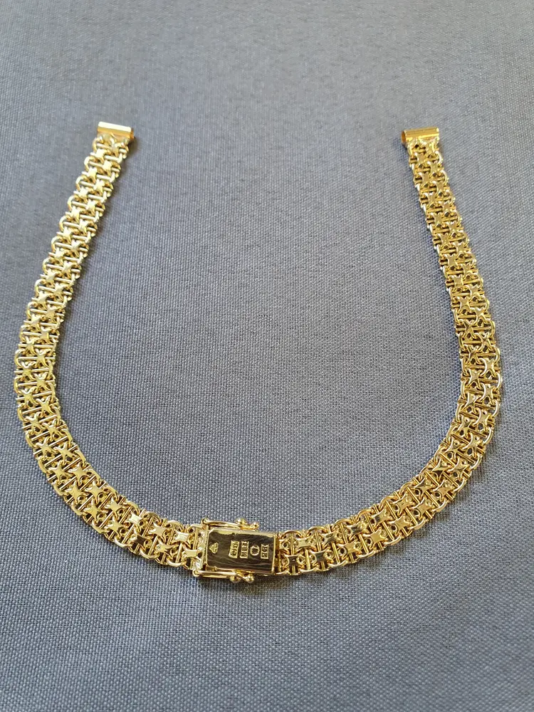 Urband x-länk m stav 21,5cm 15,5gr 18K