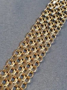 X-länk armband fyrradigt 19cm 41,3gr 18K