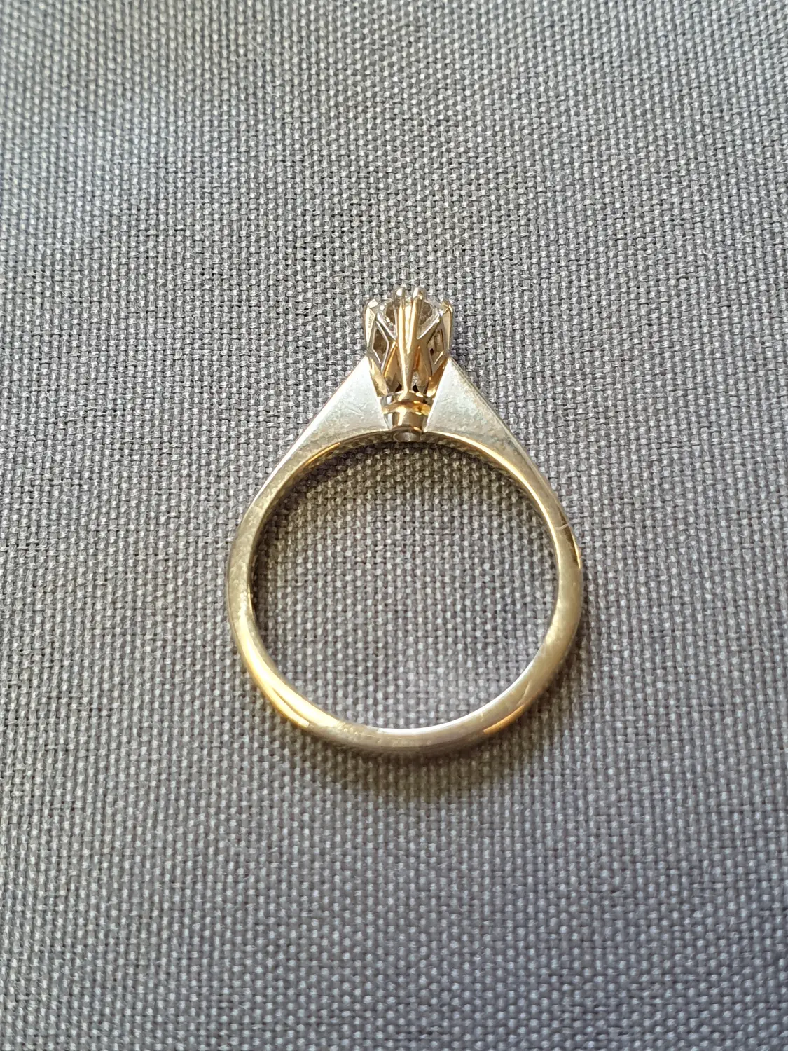 Ring m diamant 45,0 2,1gr 18Kvg