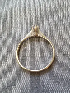 Ring m diamant 57,0 2,2gr 18Kvg