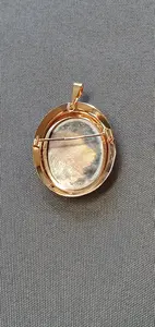 Camésmycke hänge/brosch 4,2gr 18K