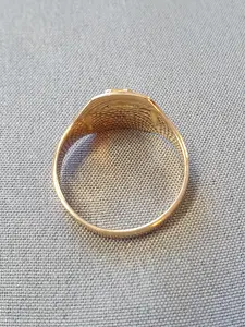 Klackring finskt lejon 18K 180768R