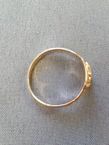 Klackring finskt lejon 18K 180768R