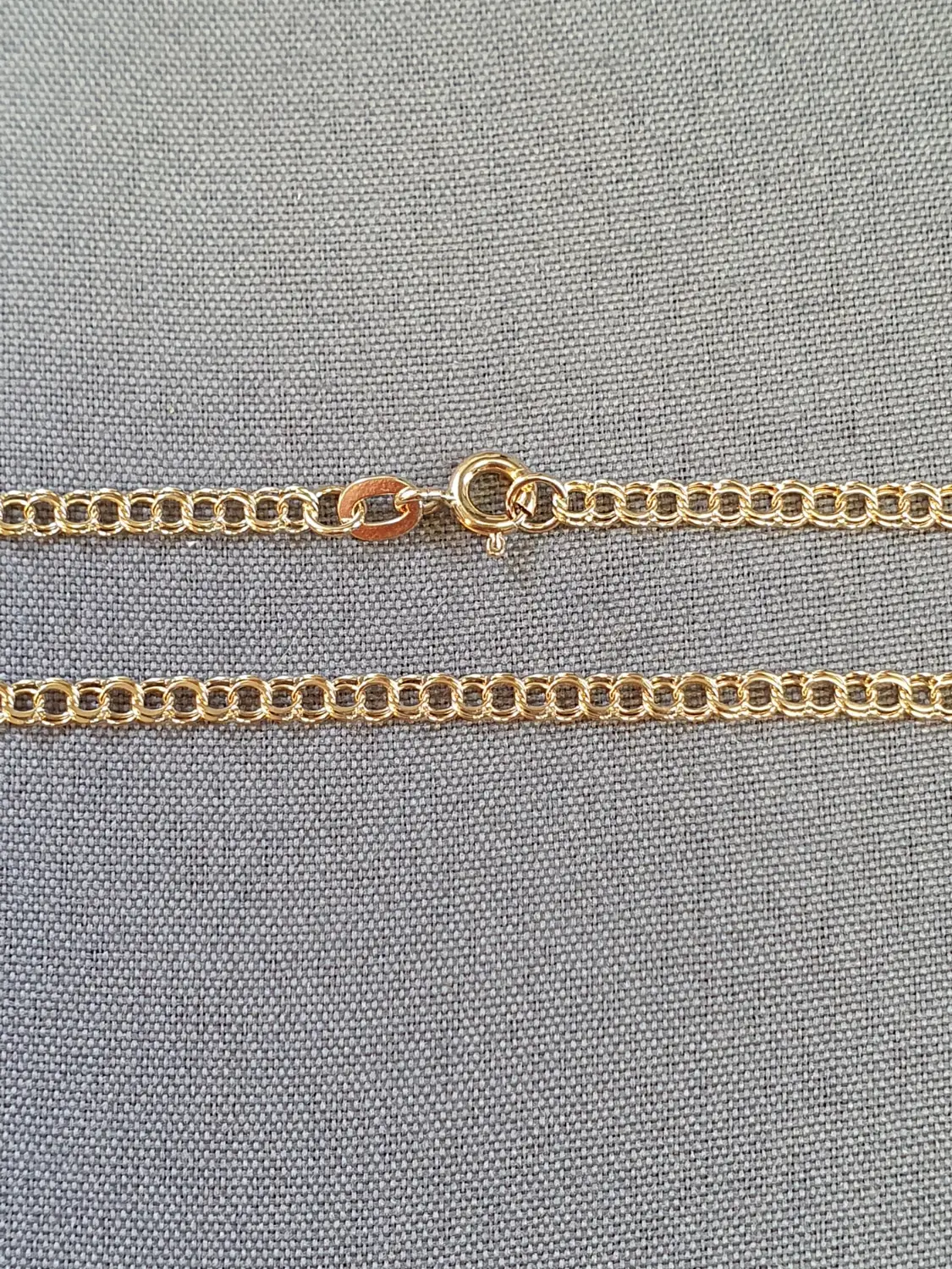 Bismarck halsband rak 18K 01-BIS105