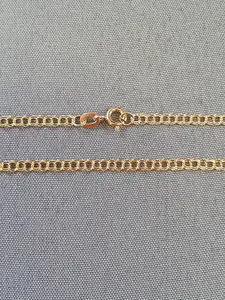 Bismarck halsband rak 18K 01-BIS105