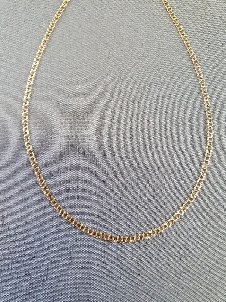 Bismarck halsband rak 18K 01-BIS105