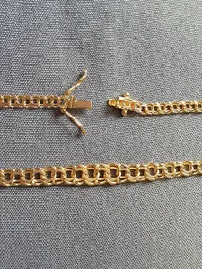 Bismarck halsband doserad 18K 01-BDOS114