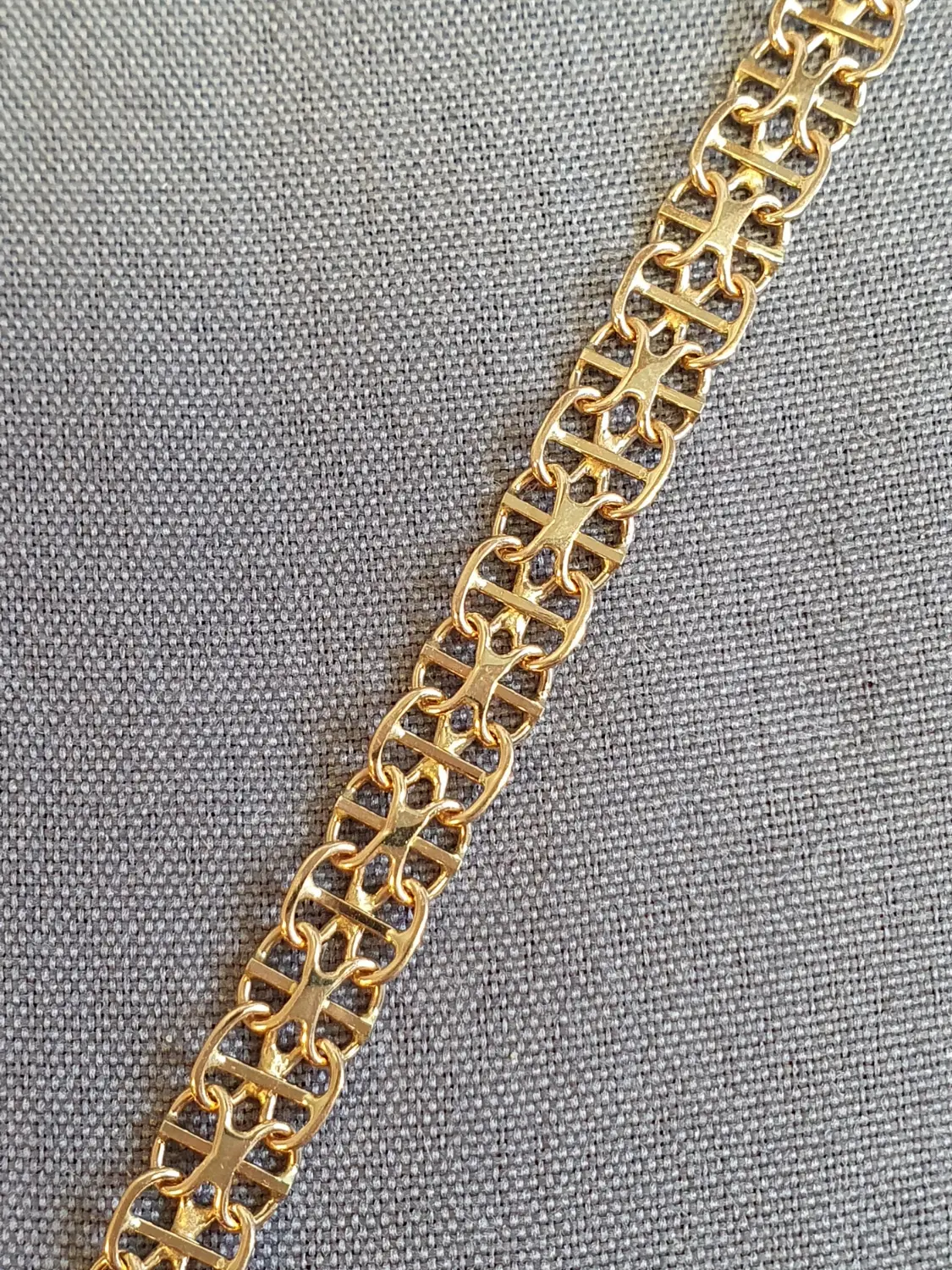X-länk armband med stav 01-XSTAV105
