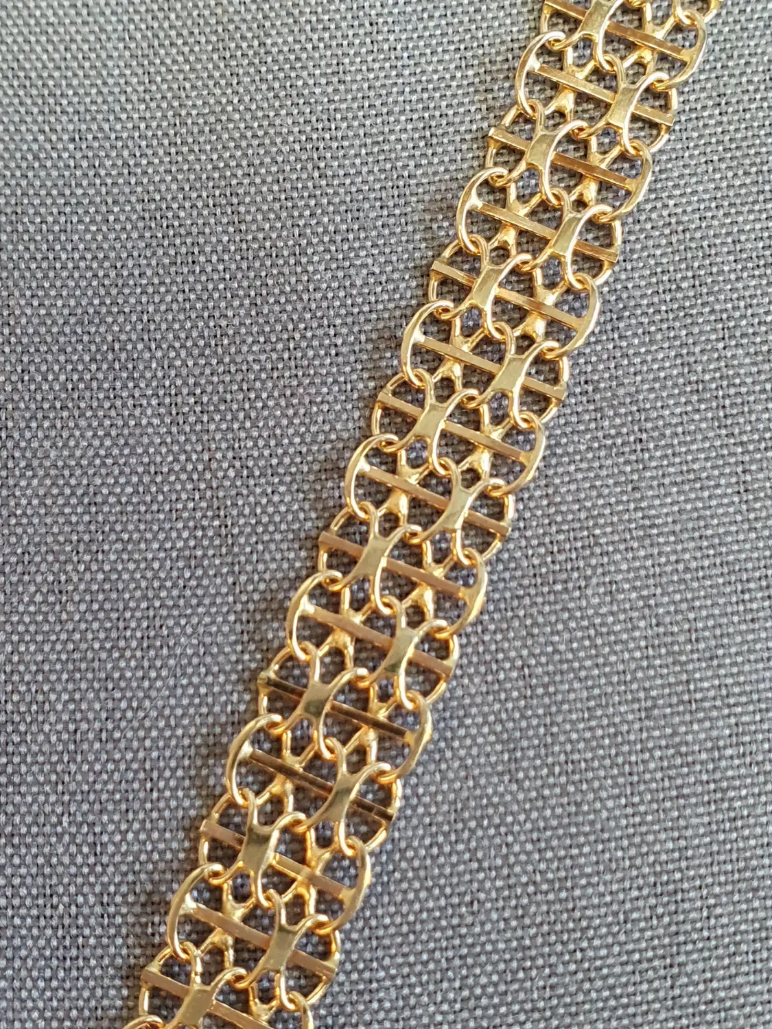 X-länk armband med stav 01-XSTAV210