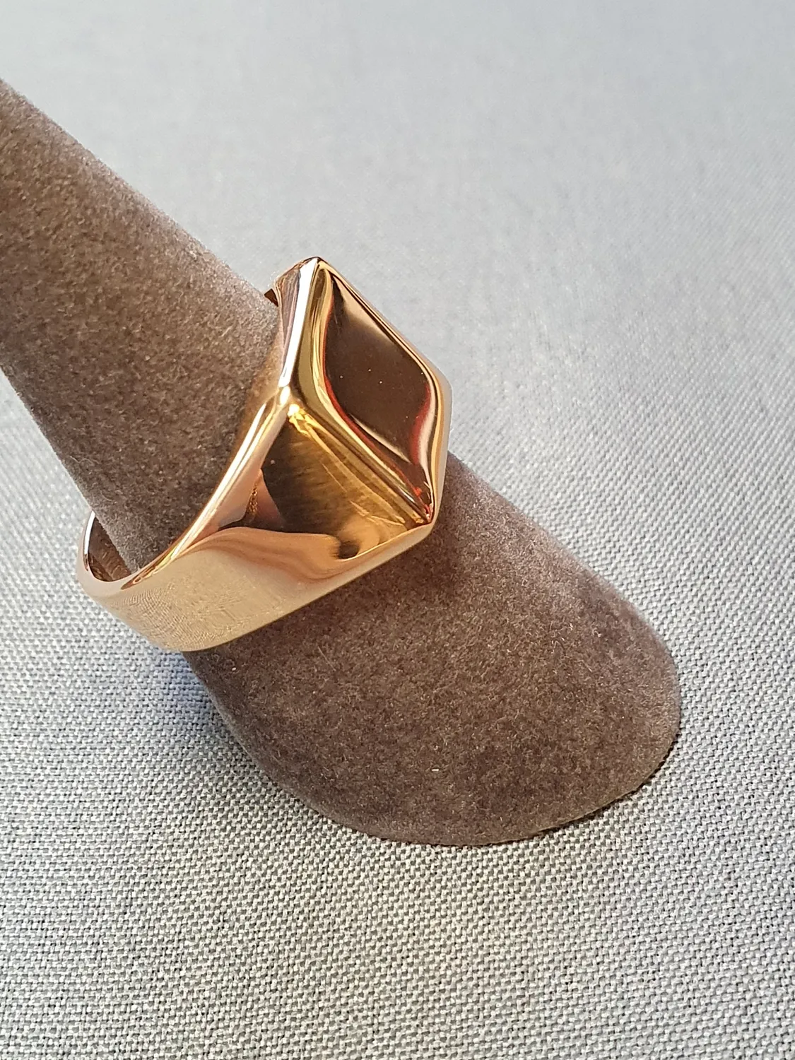 Klackring massiv 18K 180791R