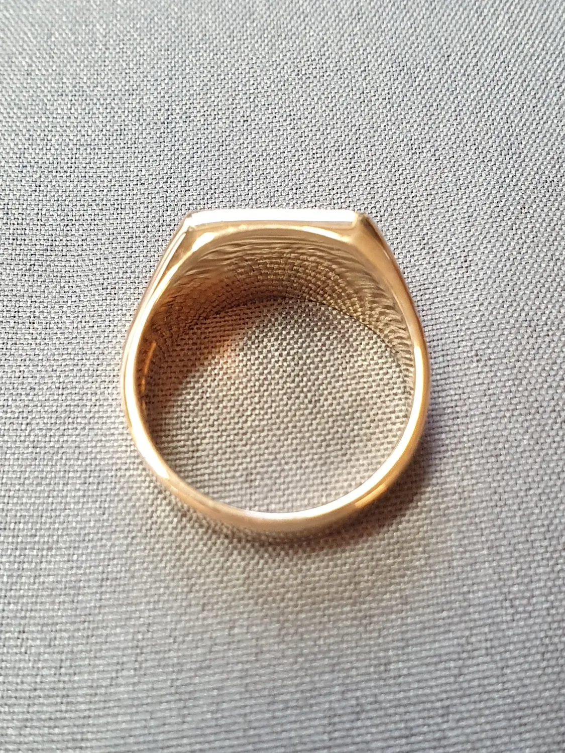 Klackring massiv 18K 180791R