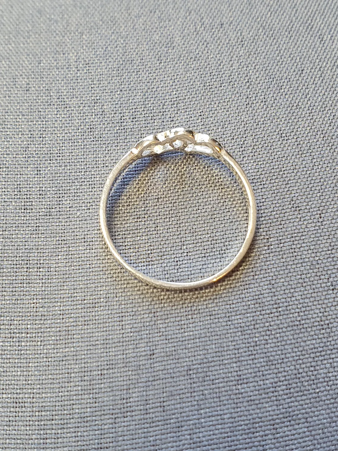 Silverring med två hjärtan 9250755R