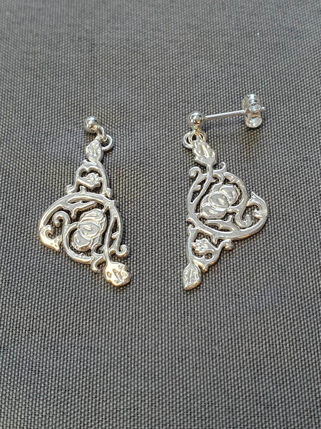 Silver örhängen 9250724E